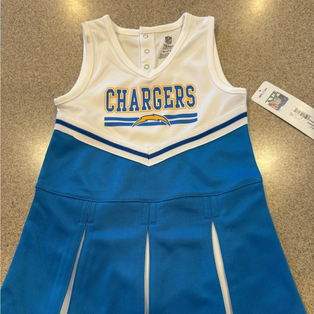 NFL size 4T team apparel chargers new with tags - Picture 1 of 7